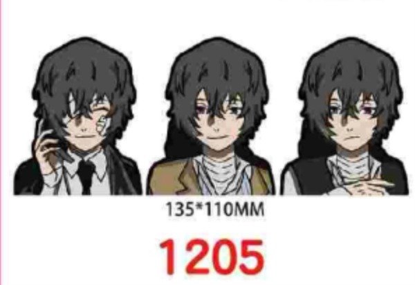 Producto - STICKER 3D BUNGO STRAY DOGS
