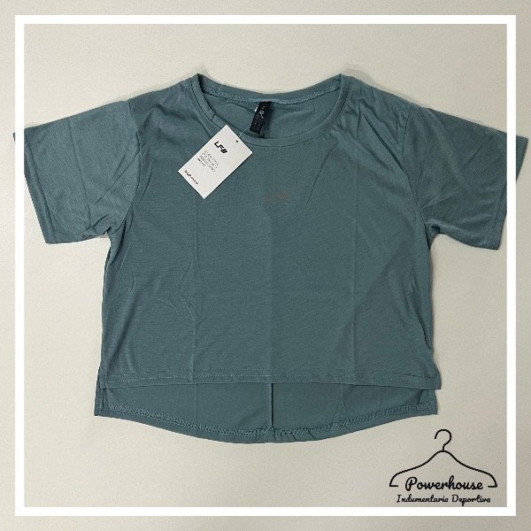 Producto - Remera Slow- Verde Petroleo