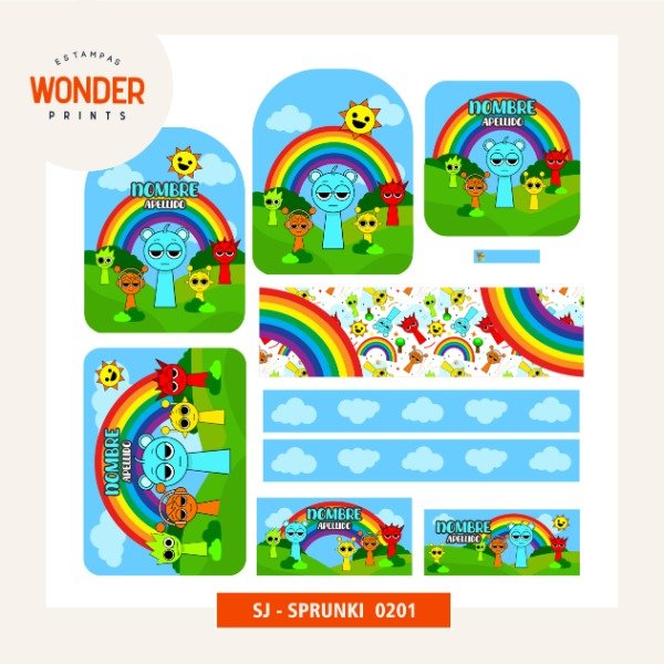 Producto - SJ - SPRUNKI 0201