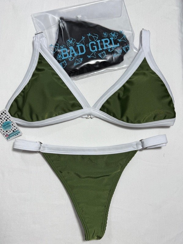 Producto - BICOLOR MILITAR/BLANCO 8038