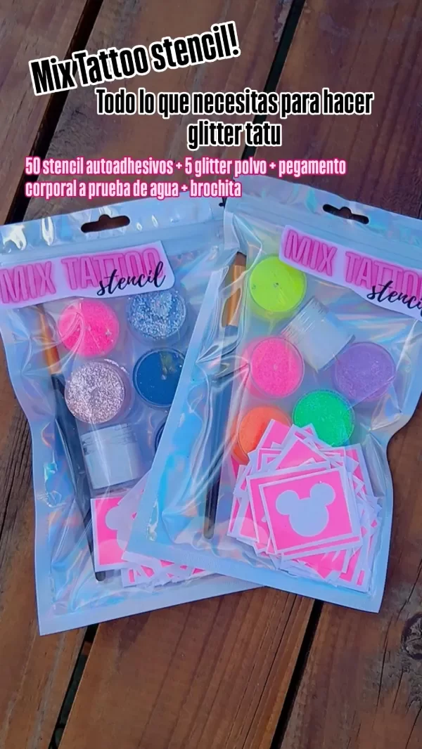 Producto - MIX TATTOO STENCIL x 1