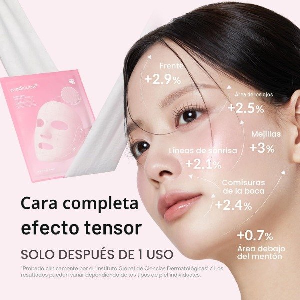 Producto - medicube PDRN Pink Tension Up Mask 4u - 3