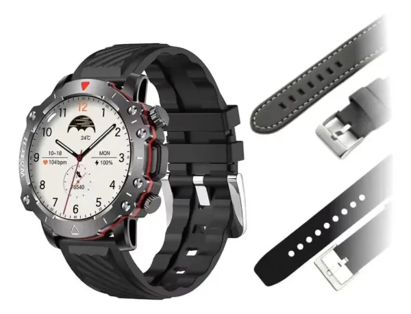 Producto - Smartwatch Lg78pro Pantalla 1,5' Amoled + 3 Correas + GPS