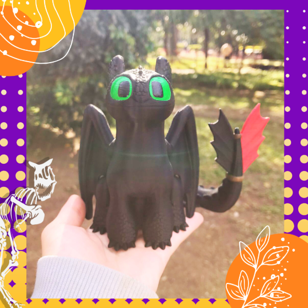 Producto - Chimuelo/Furia Nocturna Chibi