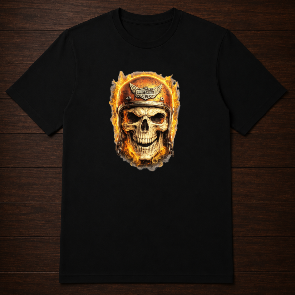 Producto - Remera - Calavera Harley Davidson - 0