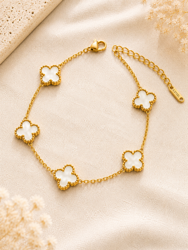 Producto - Pulsera Trebol White