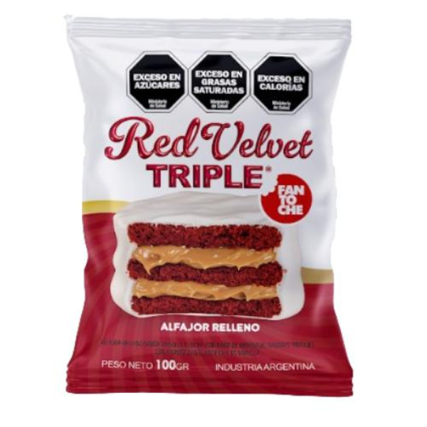 Producto - Alfajor Fantoche Red Velvet Triple