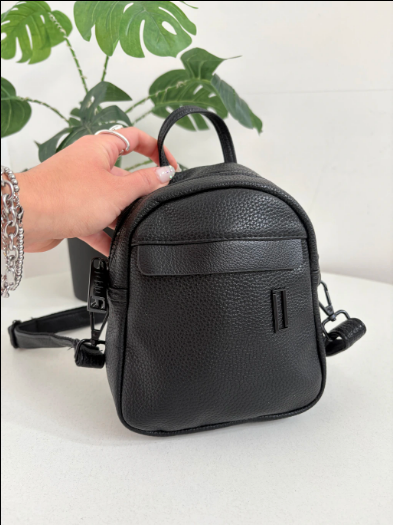 Producto - Mochila Bandolera Derby negra - 1