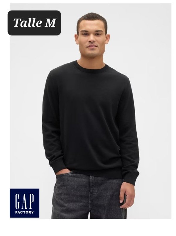 Producto - Sweater hilo gap talle M negro