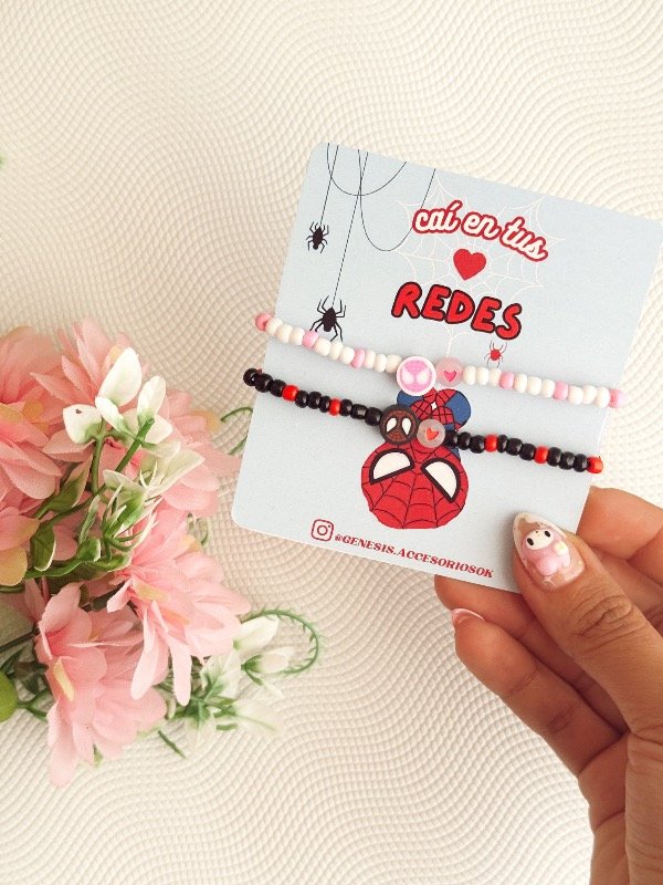 Producto - Pulseras Caí en tus redes Brilla en la oscuridad