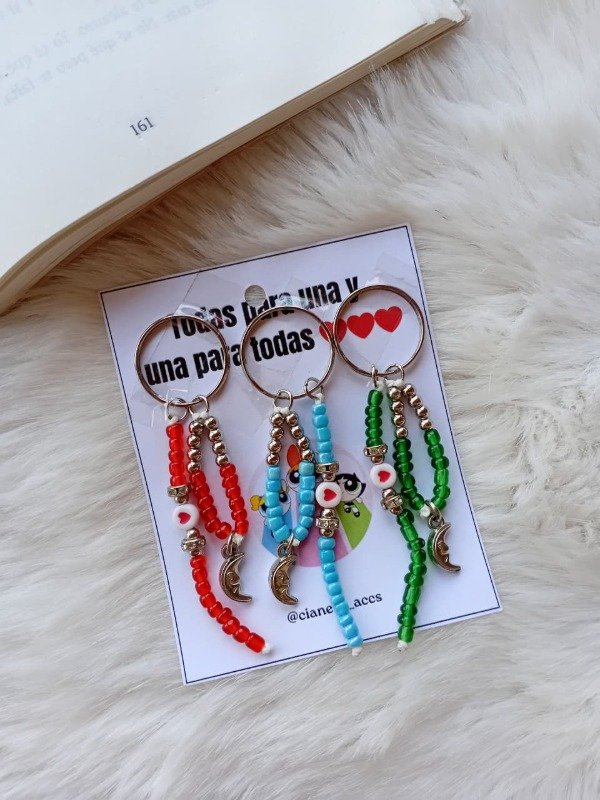 Producto - Llaveros las chicas superpoderosas