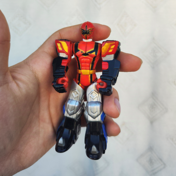 Producto - Red Mystic Force Zord Armor 10 cm Con Faltante (Mystic Force) - 0