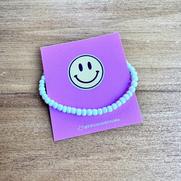 Producto - Pulserita Mostacillas - Blanca