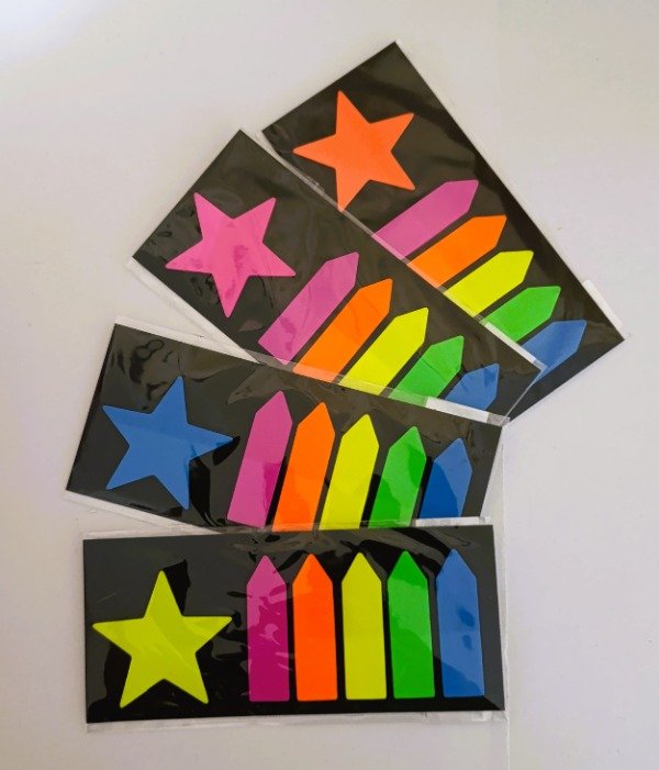 Producto - POST IT ESTRELLITA Y BANDERITAS