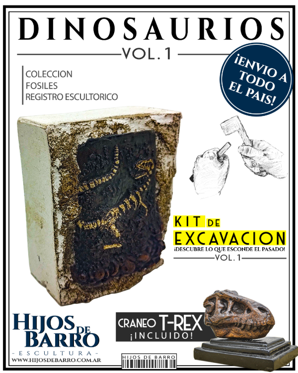 Producto - Kit de Excavación Saurio (Volúmen I)