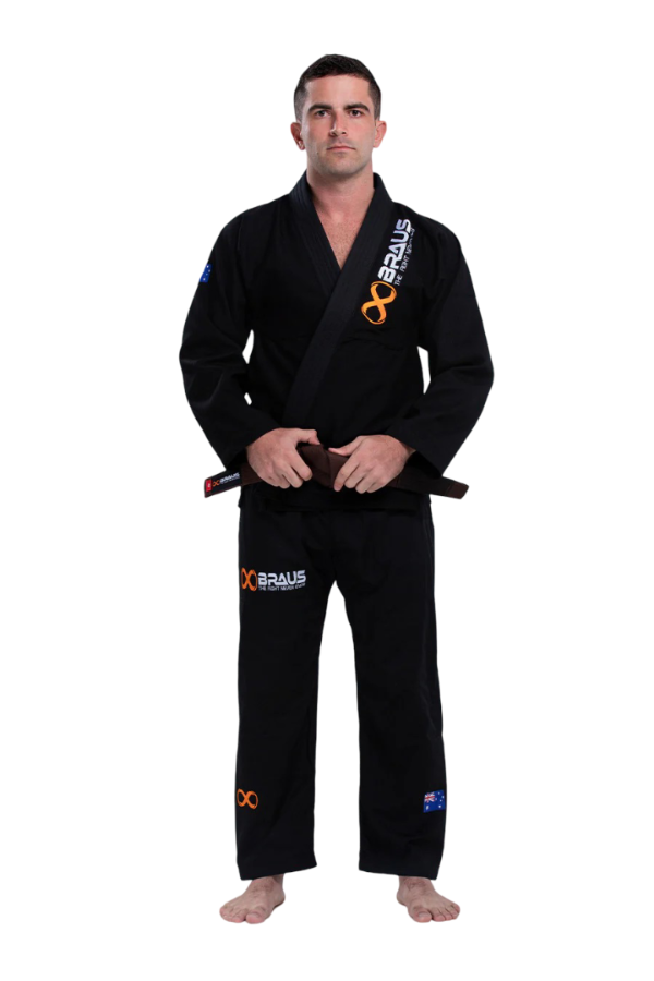 Producto - Kimono Pro Light Negro - Braus