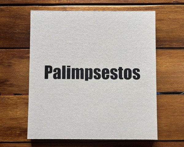 Producto - Palimpsestos de Rodrigo Abd