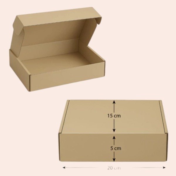 Producto - CAJA MICROCORRUGADO KRAFT PARA ENVIO