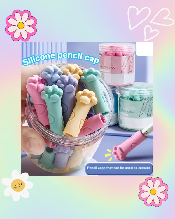 Producto - Gomas de Borrar para Lápiz Huellita de Gato