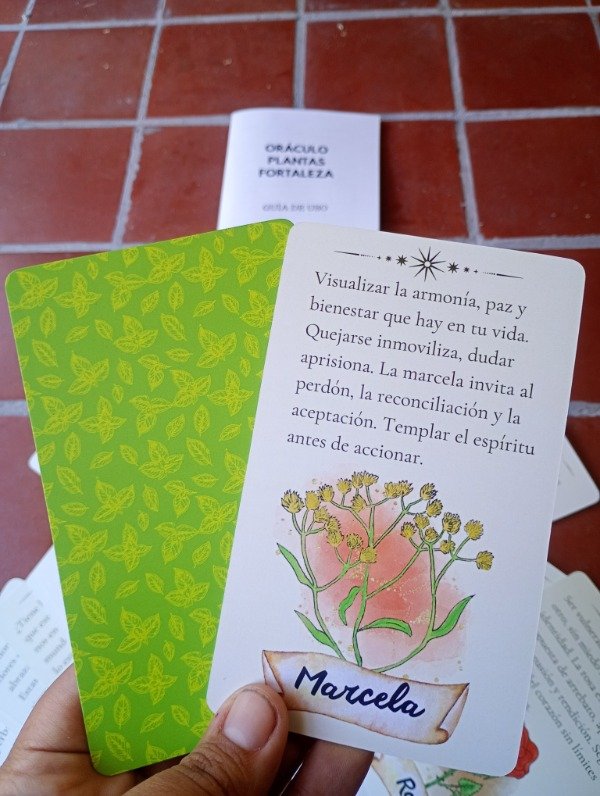 Producto - Oráculo PLANTAS FORTALEZA