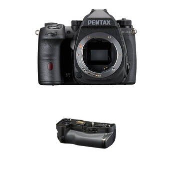 Producto - Pentax K-3 Mark III Monochrome DSLR Camera and Battery Grip Kit