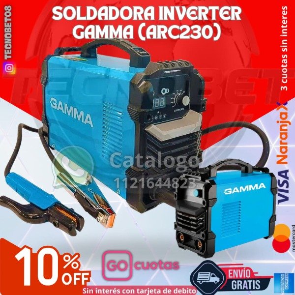 Producto - SOLDADORA INVERTER GAMMA 8,8kW, (ARV230)