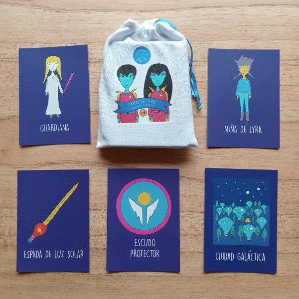 Producto - Cartas Creativas Mundo Galáctico