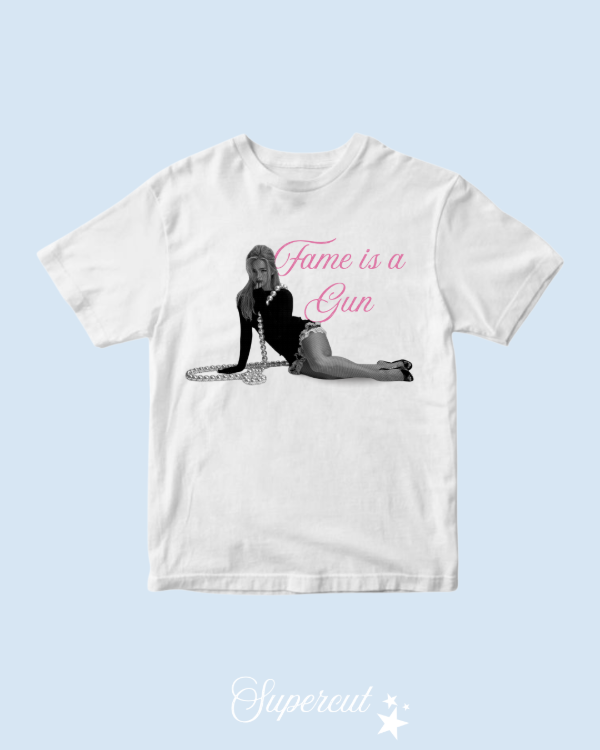 Remera Addison Rae Fame is a Gun — imagen 2