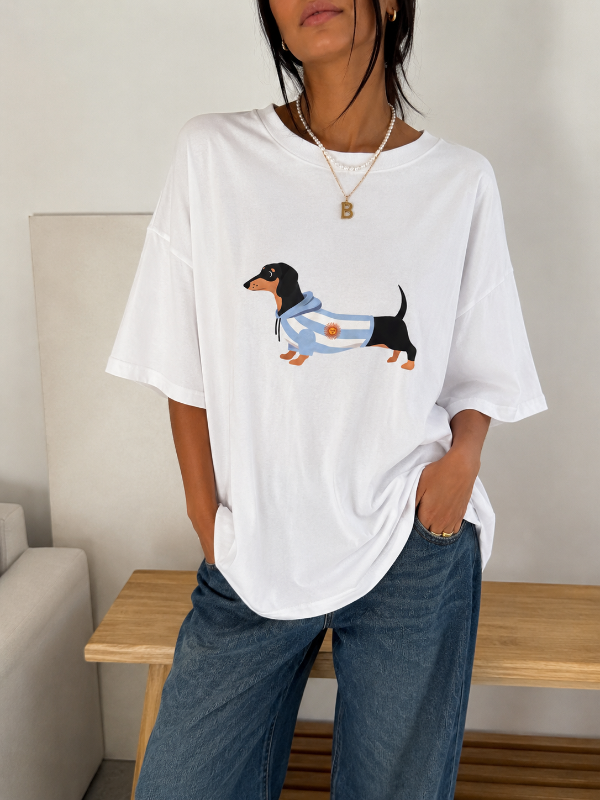Producto - Remera de Argentina perro salchicha