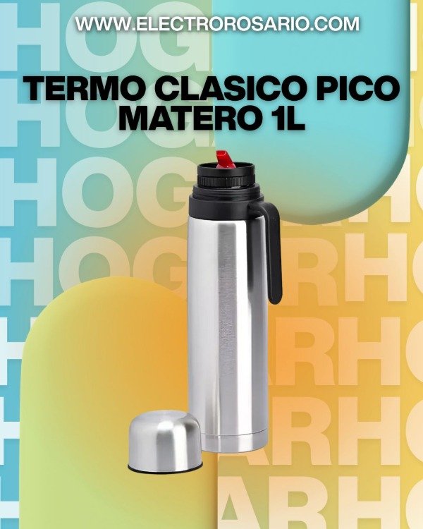 Producto - TERMO CLASICO PICO MATERO 1L