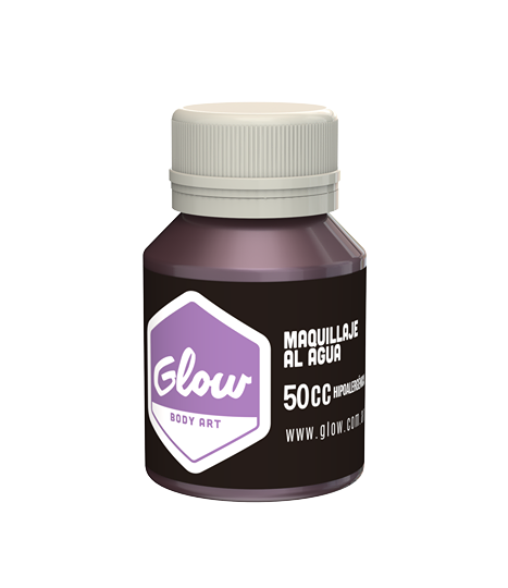 Producto - Maquillaje al agua Glow - Violeta metalizado