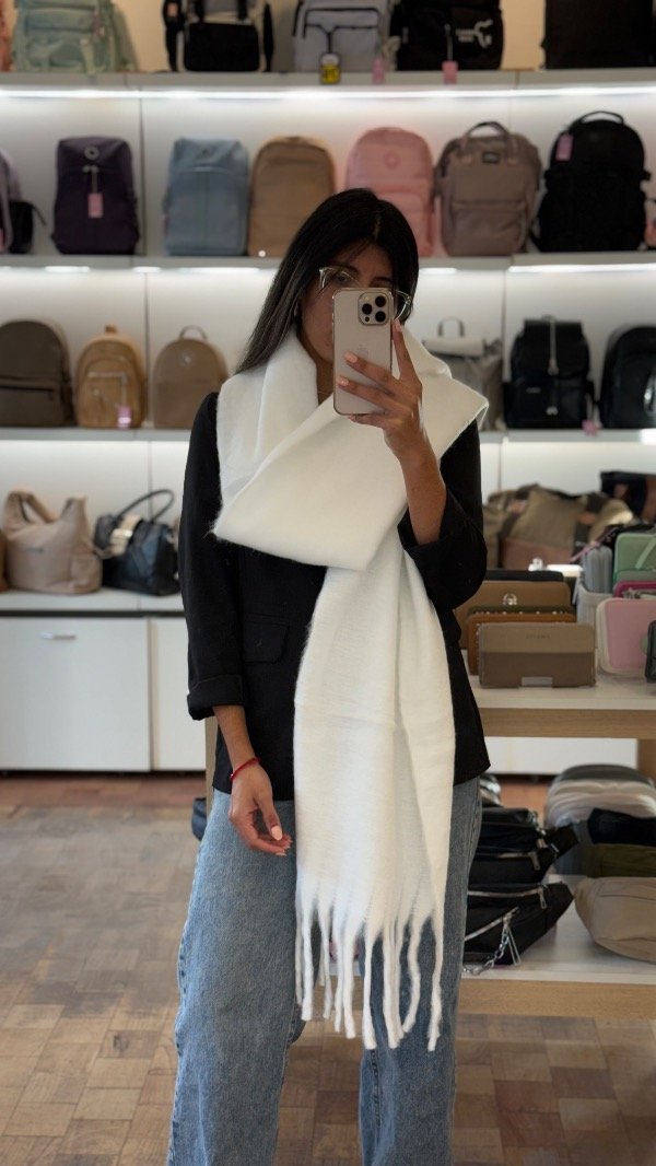 Producto - Bufandón Nube - Blanco - 2