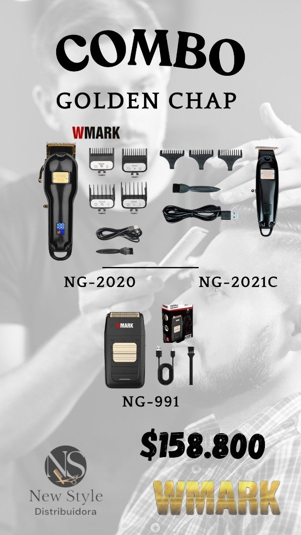 Producto - WMARK COMBO GOLDEN CHAP