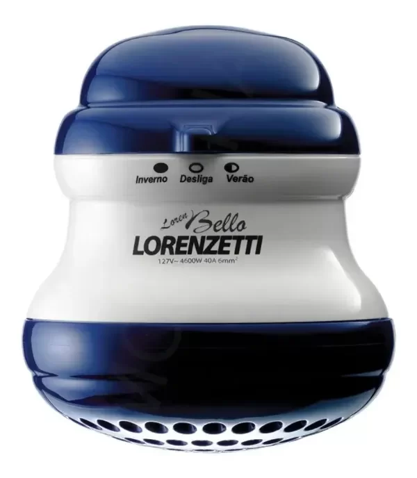 Producto - Calefon Electrico Lorenzetti Loren Bello 5400w Color Blanco y Azul