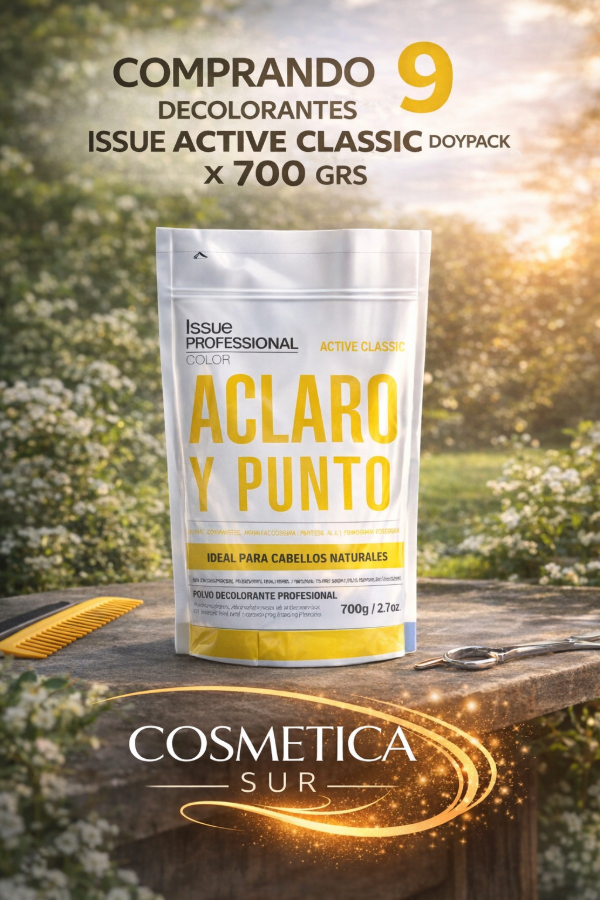 Producto - 9 x decolorante issue active clasic doypack x 700 grs