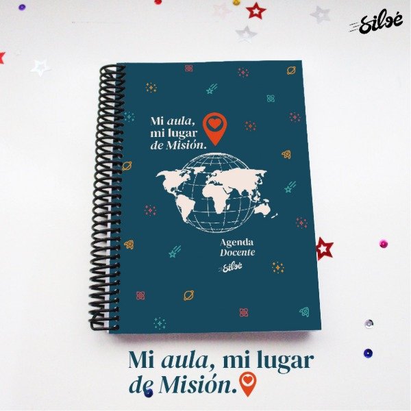 Producto - Agenda Docente Perpetua - Mi aula, mi lugar de misión - Tapa Blanda