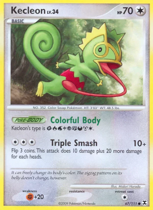 Producto - Kecleon 67/111 Platinum: Rising Rivals