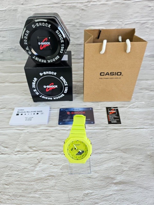 Producto - G-SHOCK SUMERGIBLE AAA VERDE LIMA