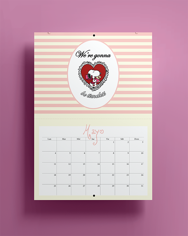 Producto - CALENDARIO SNOOPY