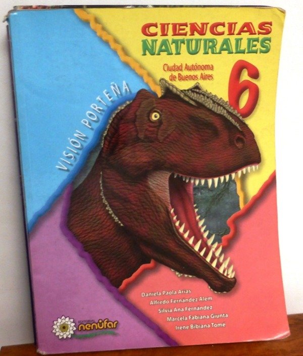 Producto - CIENCIAS NATURALES 6 - CABA - VISION PORTEÑA - NENUFAR - 2010