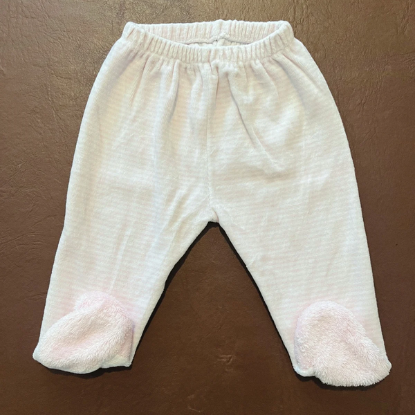 Producto - Ranita Plush Rayas Blanco Rosa 3M