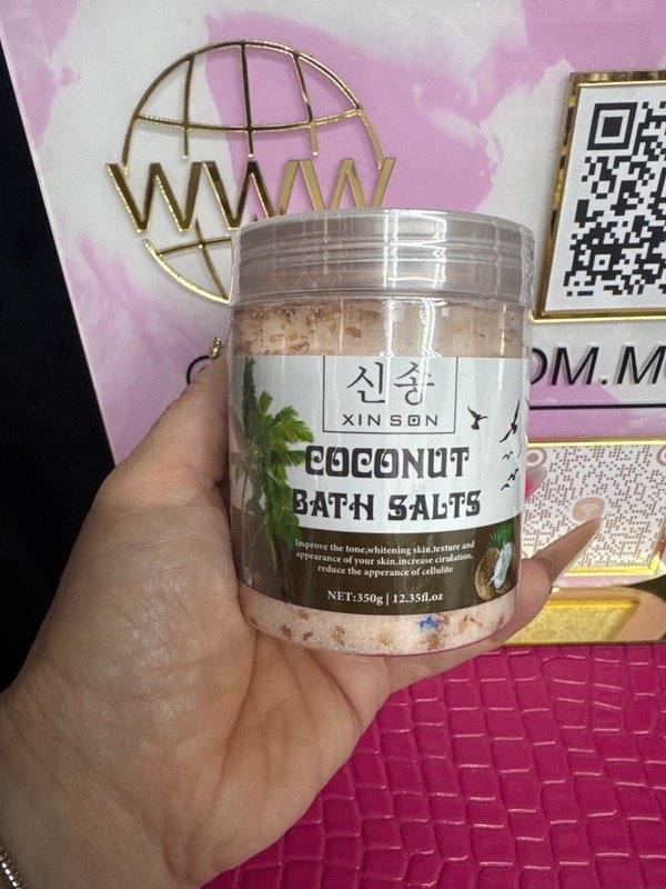 Producto - Sal de coco para spa de pies