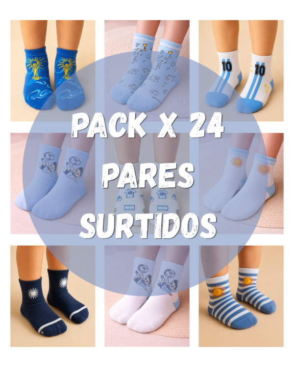 Producto - PACK INFANTIL ARGENTINA X 24