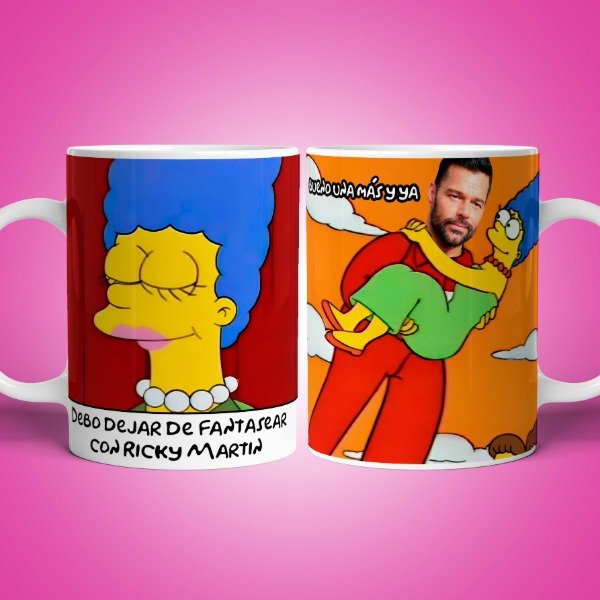 Producto - Tazas marge Simpson fantasía cantantes