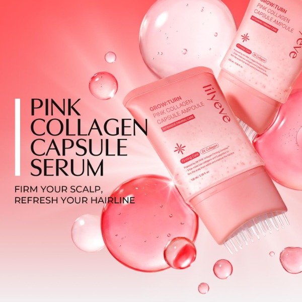 Producto - LILYEVE Grow Turn Pink Collagen Capsule Ampoule 100ml - 1