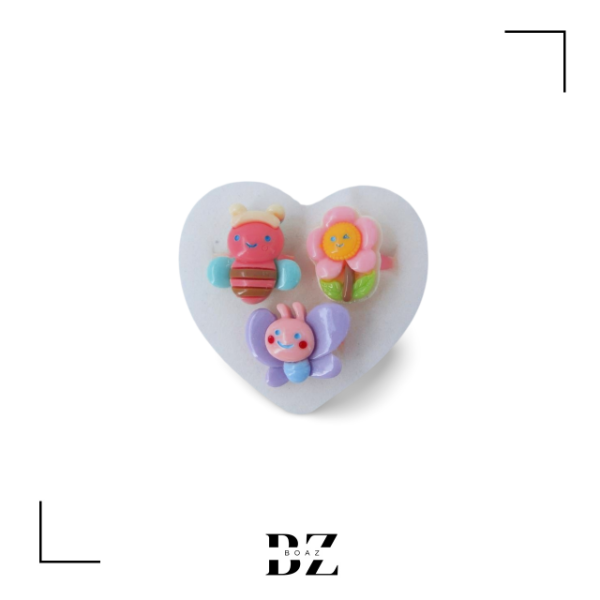 Producto - ANILLO INFANTIL X 3 PCS EN CARD - 2015-6