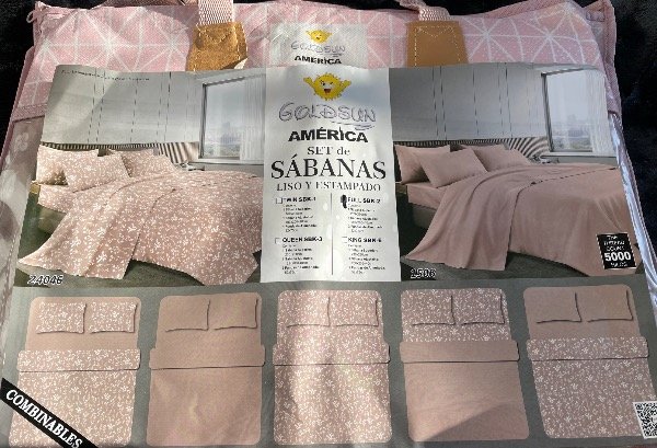 Producto - Sábanas GoldSun 2 en 1 FULL - 6