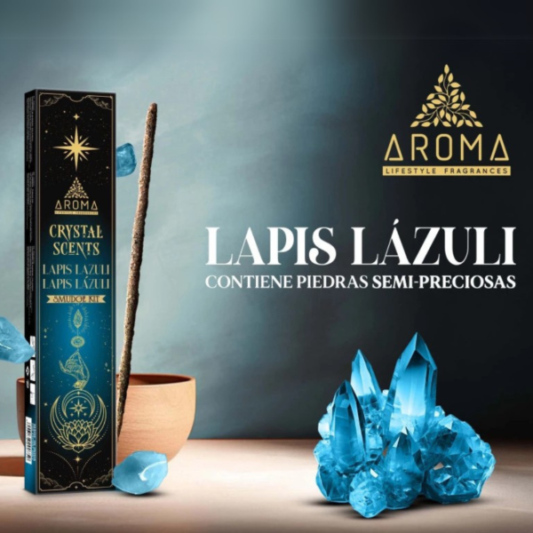 Producto - Sahumerio Crystal Scents Lapislázuli