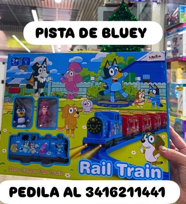 Producto - TREN BLUEY CON PERSONAJES