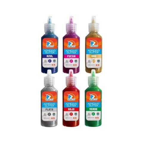 Producto - ADHESIVO GLUE CON GLITTER 21GRS  EZCO X UNIDAD